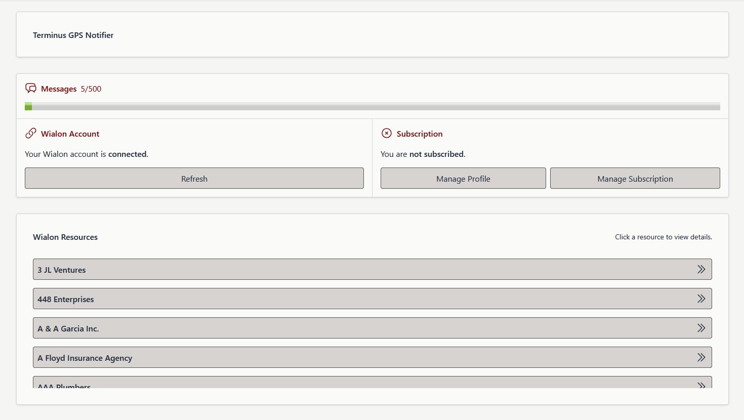 terminus-gps-notifier screenshot