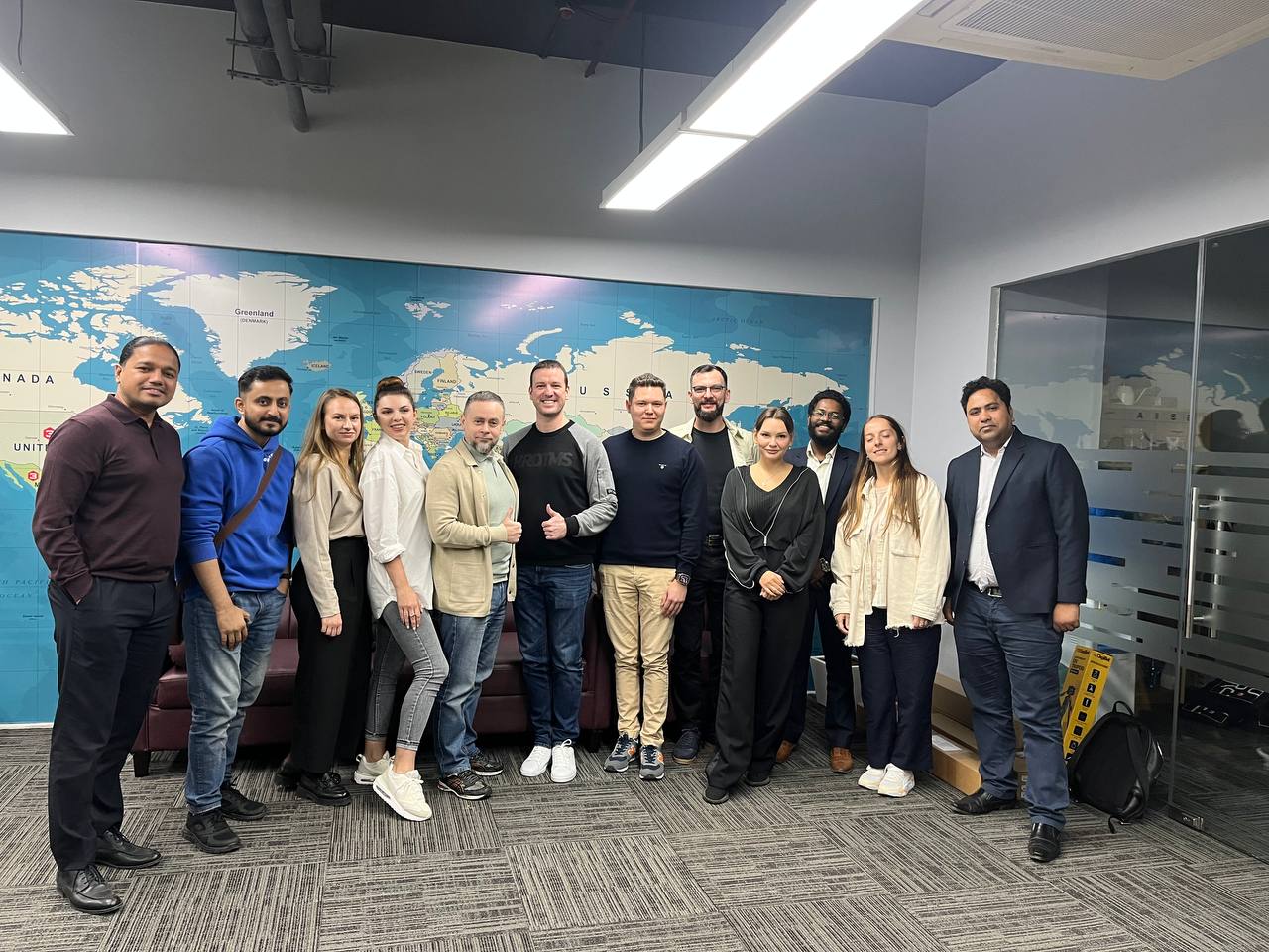 Долгожданная встреча с партнерами