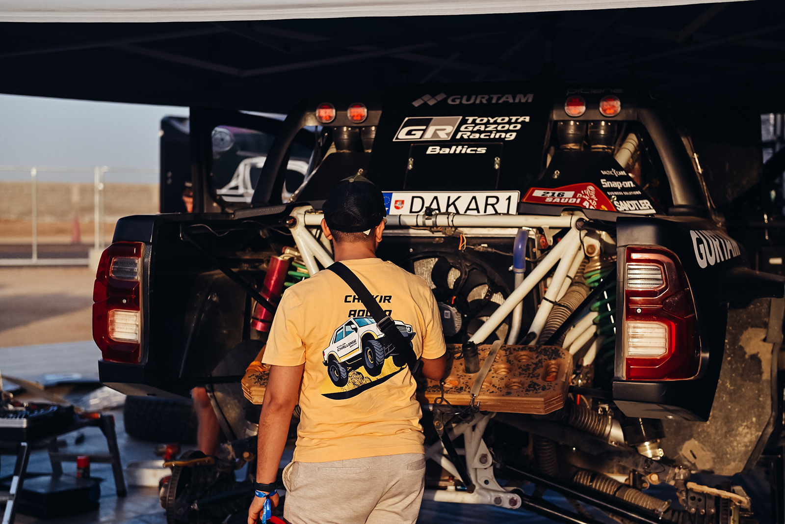 Wialon at the Dakar Bivouac 2