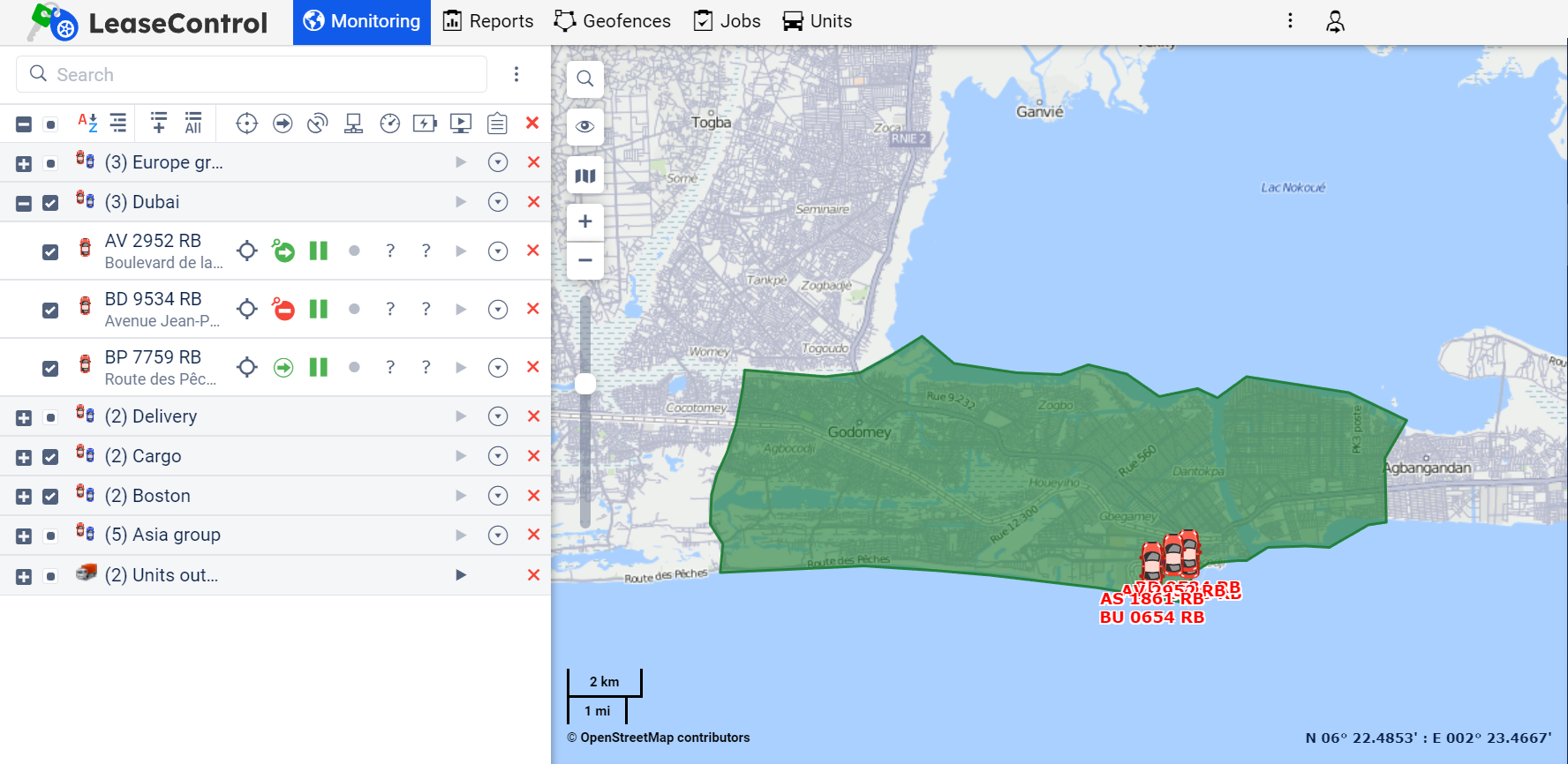 LeaseControl monitoring tab