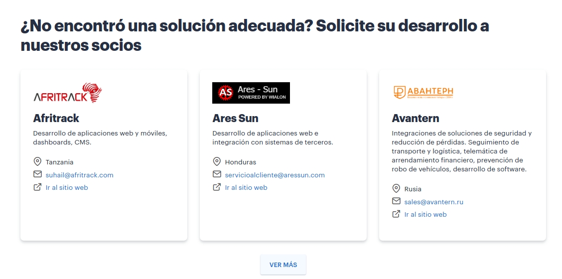 El contenido de la página