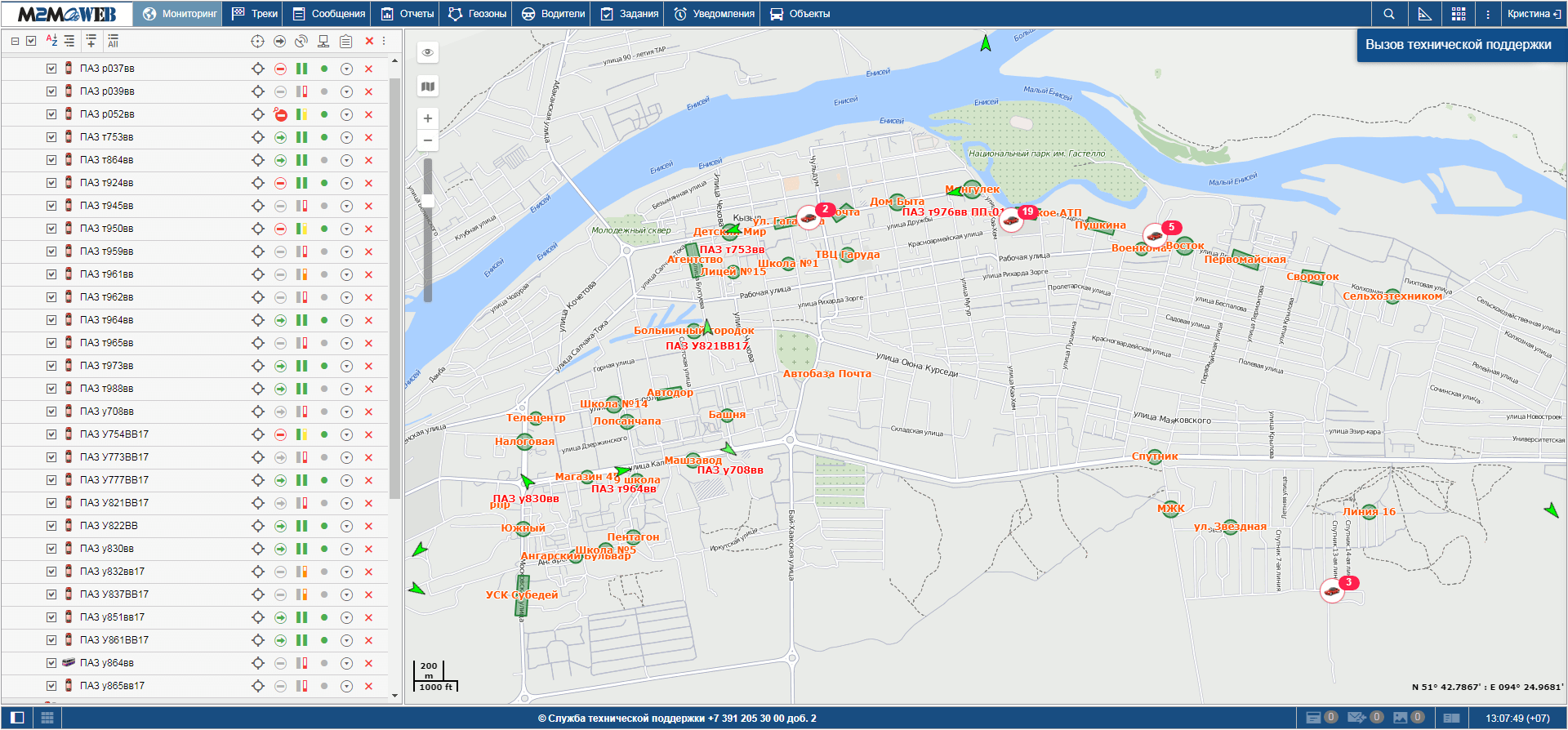 Reporting on the situation