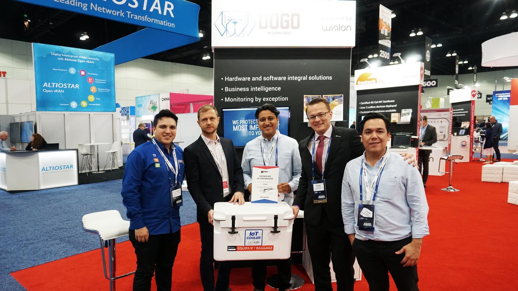 Участники IoT-зоны