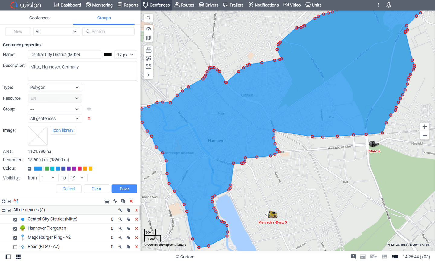 Geofence Control