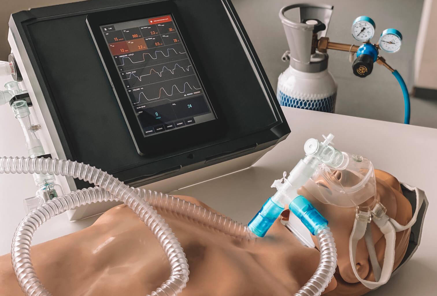 Teltonika's artificial lung ventilator