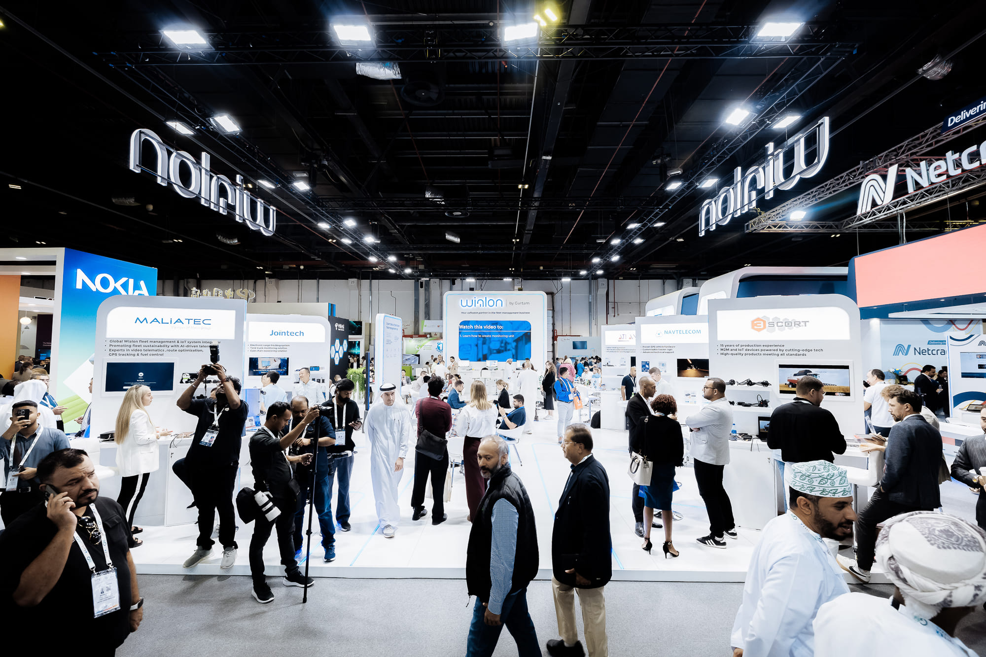 Wialon’s lively fleet management hub at GITEX GLOBAL 2024