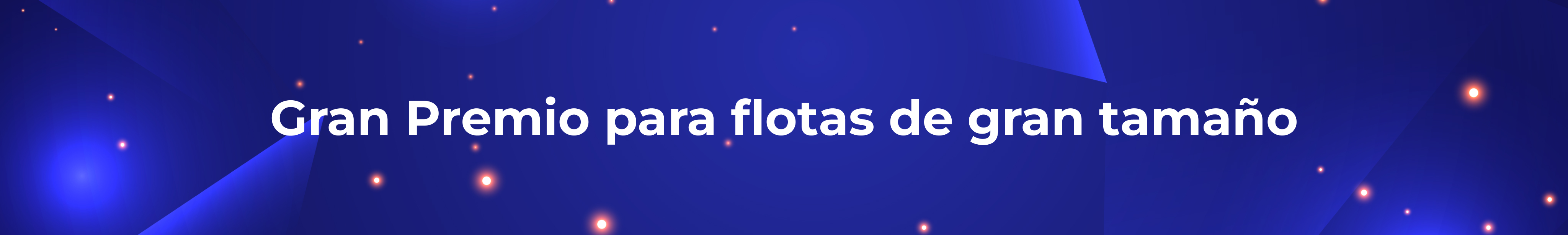 Gran Premio para flotas de gran tamaño