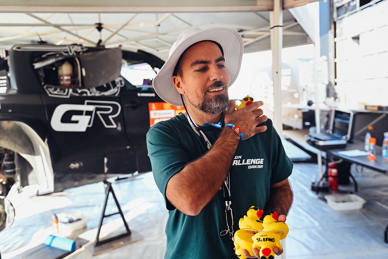 Peter at the Bivouac