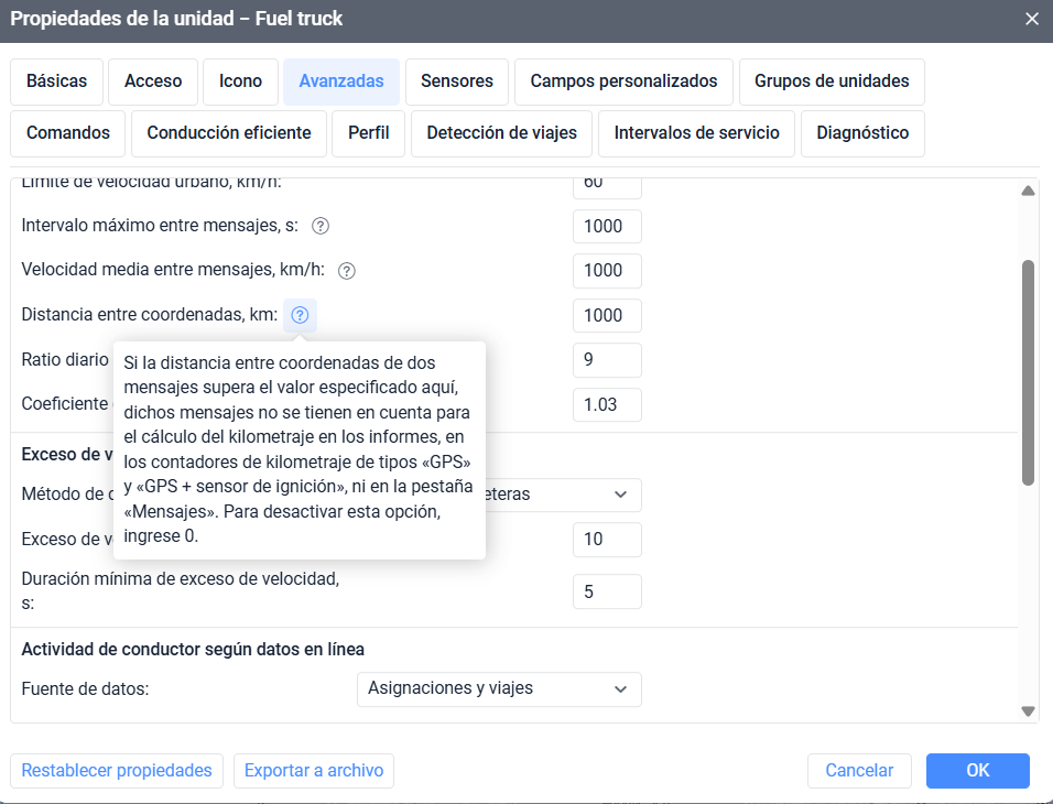 Filter to Exclude Coordinate Outliers Es