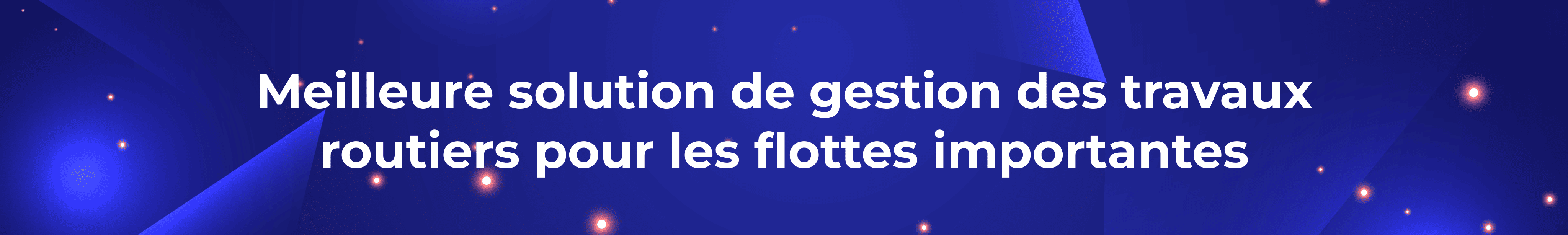 frbest roadworks management solution for substantial fleets