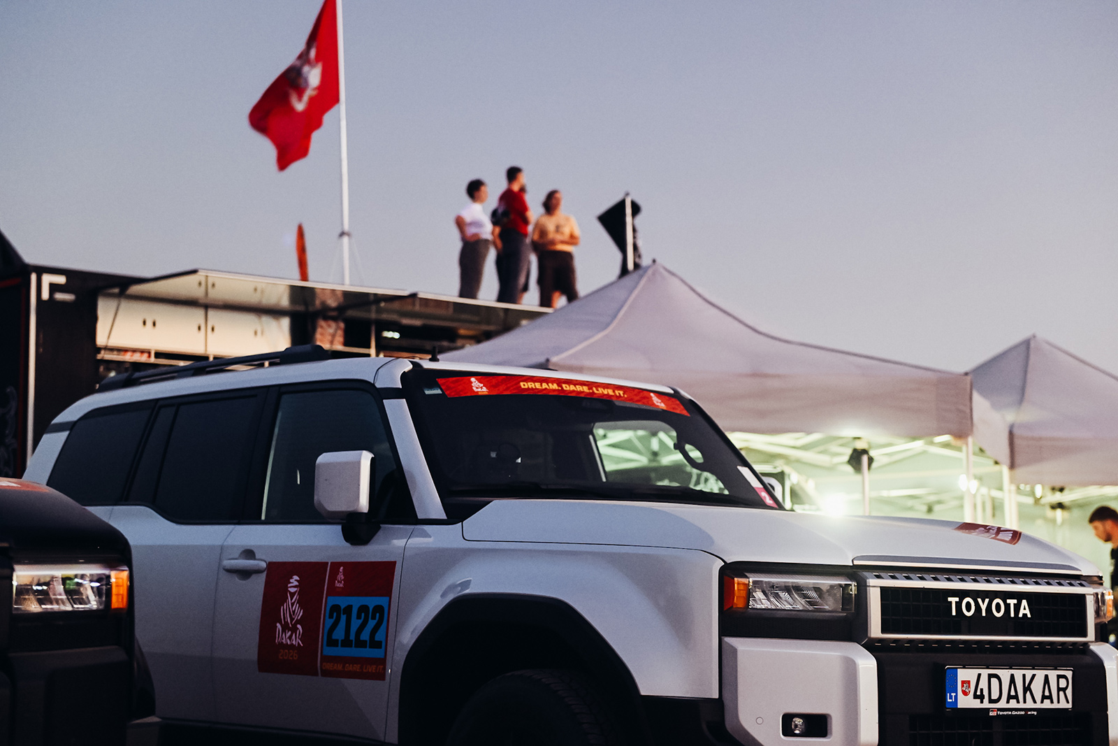Wialon at the Dakar Bivouac 4