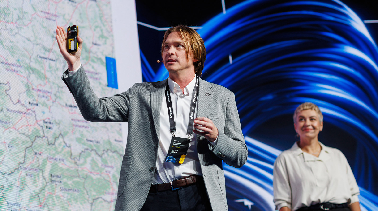 Viktar Loban at Wialon Platform Presentation