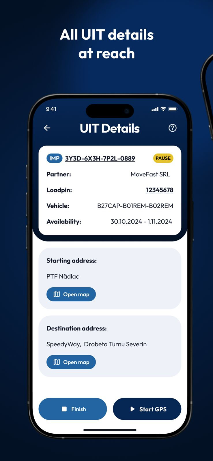 loadhub-e-transport-platform screenshot