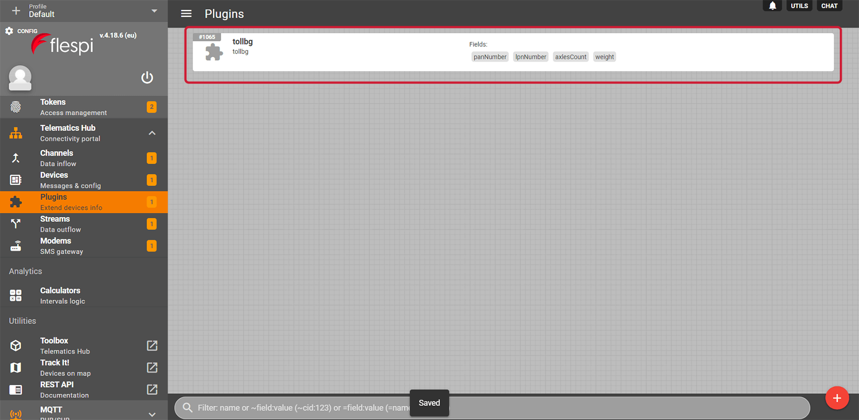 A new plugin created