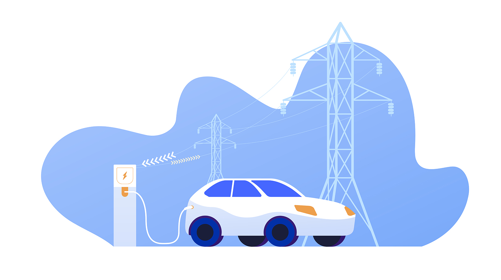 electric utility system v2g