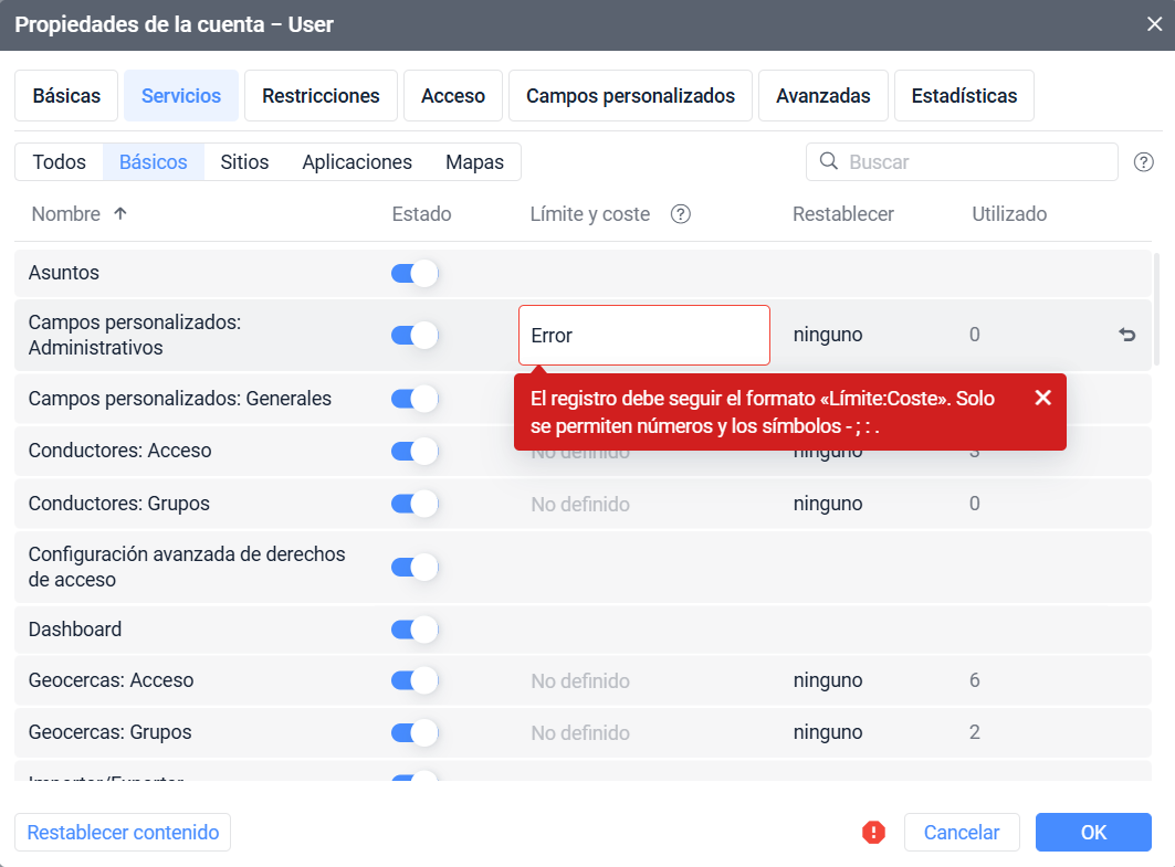 streamlined value setup es