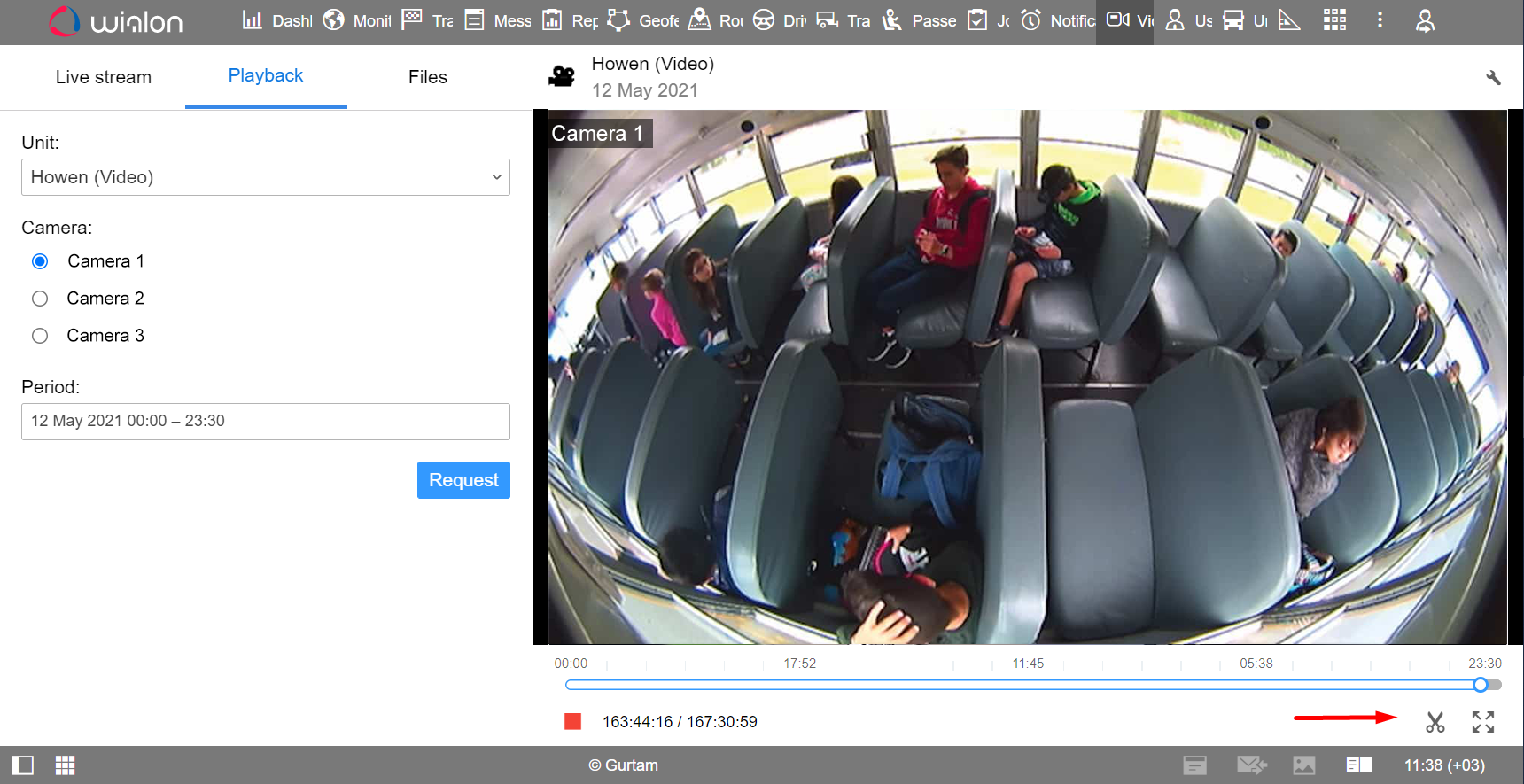 Icône "Enregistrer dans le fichier"