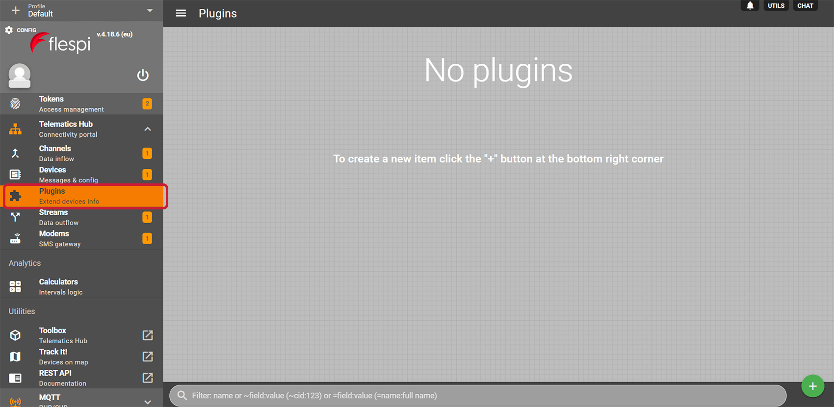 Create a new plugin