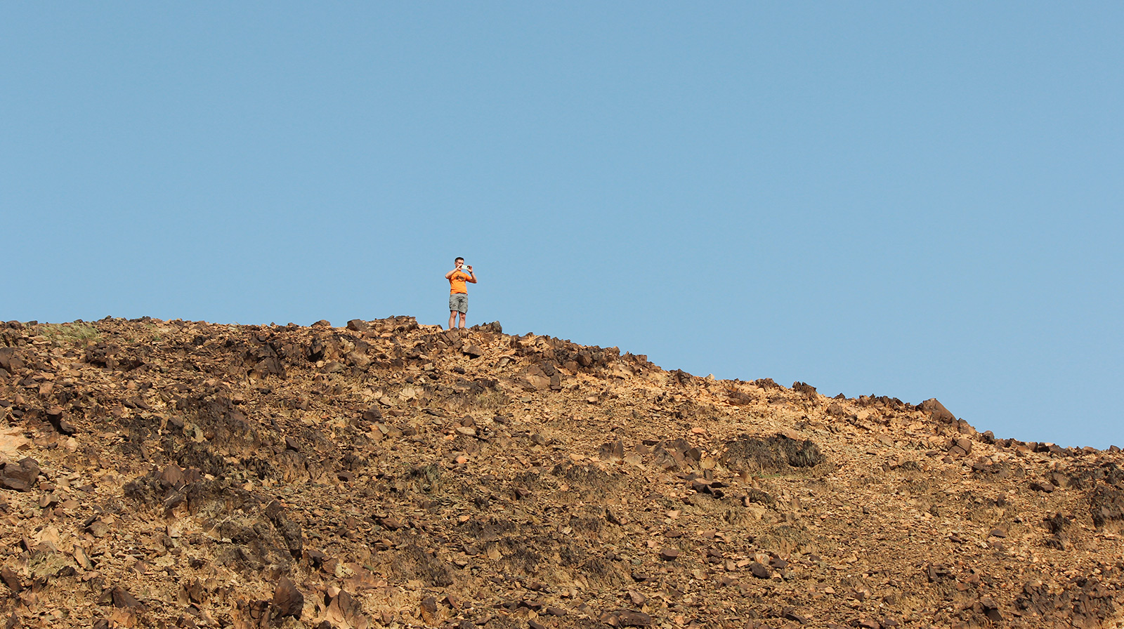 Team Red on the mountain