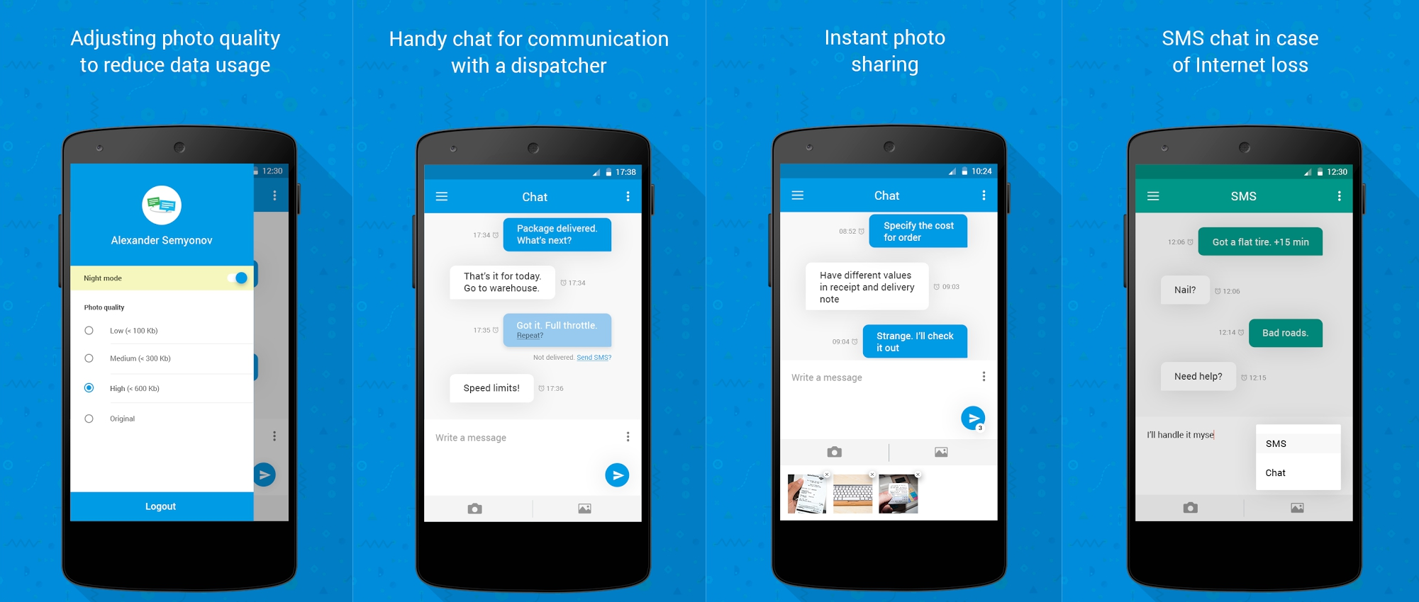 Le chat a été développé pour la communication rapide