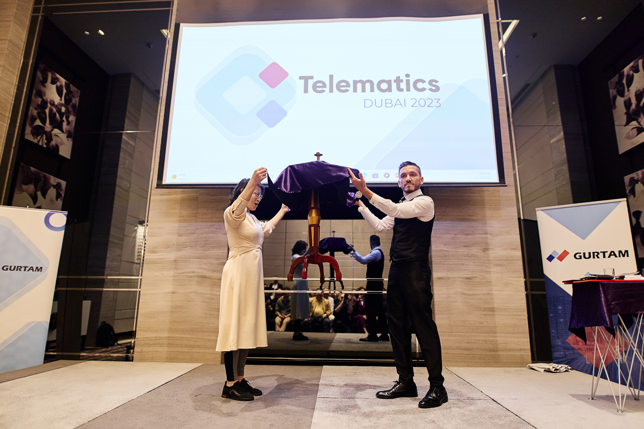 Kicking off Telematics Dubai 2023 with a touch of magic