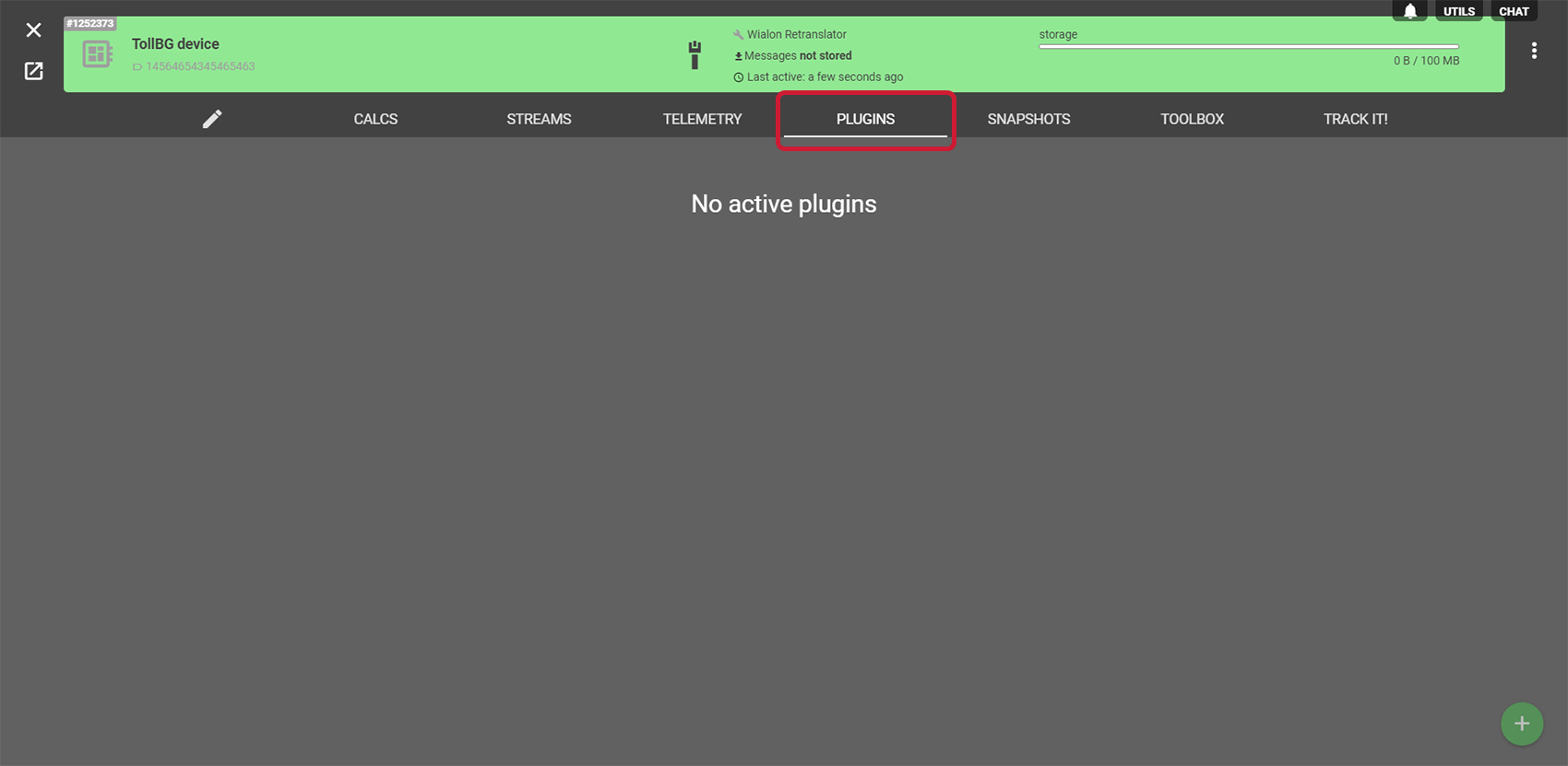 Go to the Plugins tab