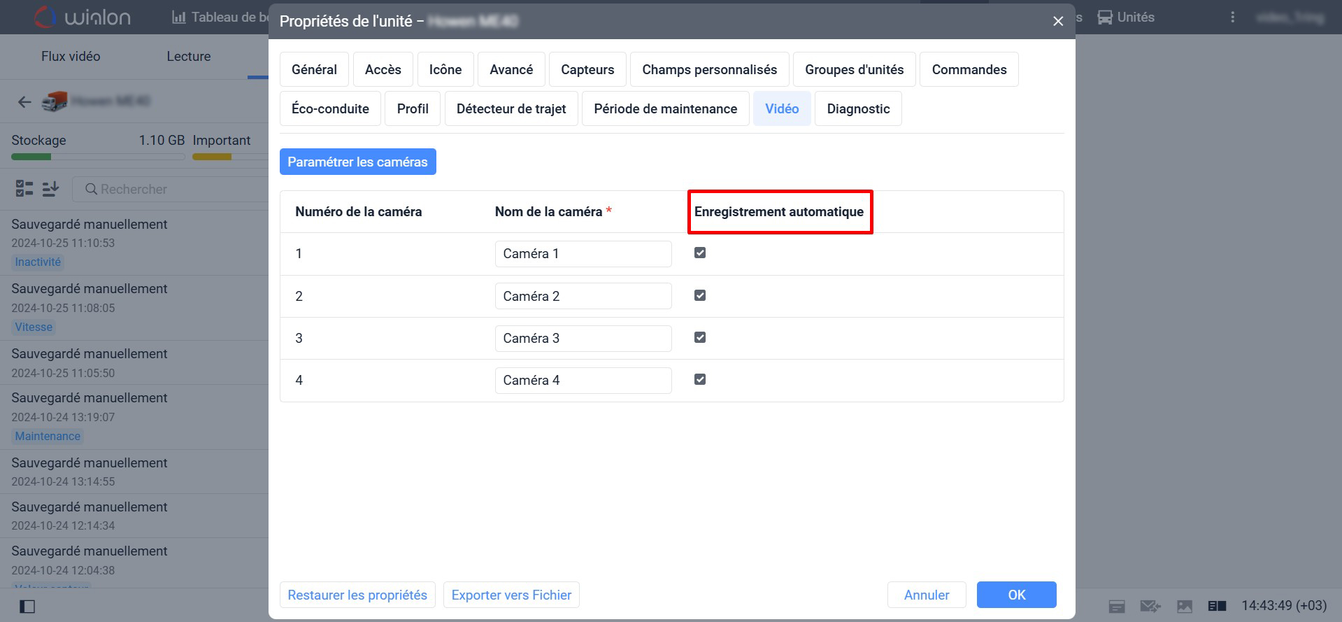 fr receiving files from the device automatically