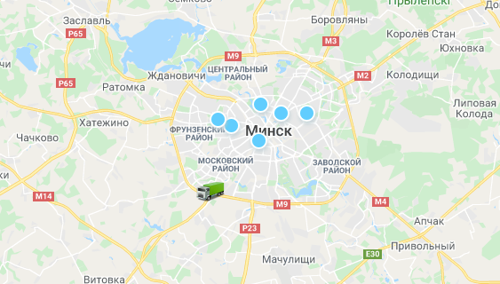 Icons grouping on the map disabled