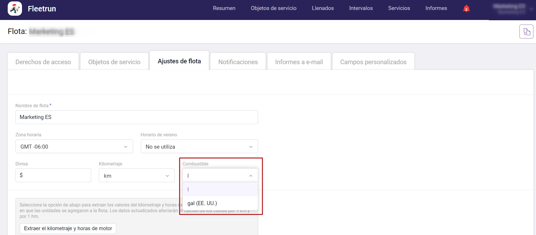 Fuel units of measurement 