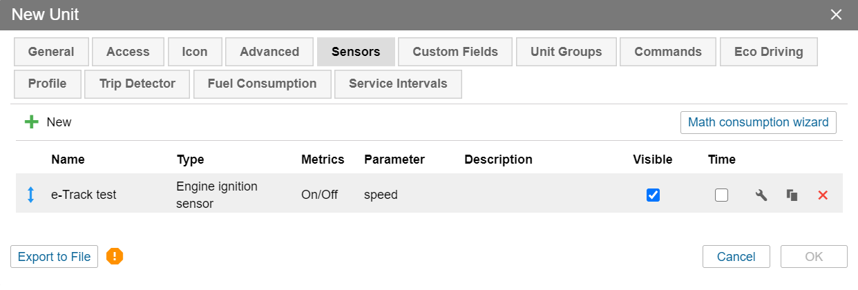 Ajout du capteur d'allumage du moteur