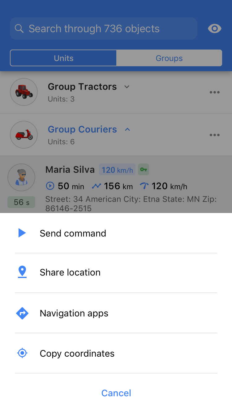Wialon mobile app 2.0 features