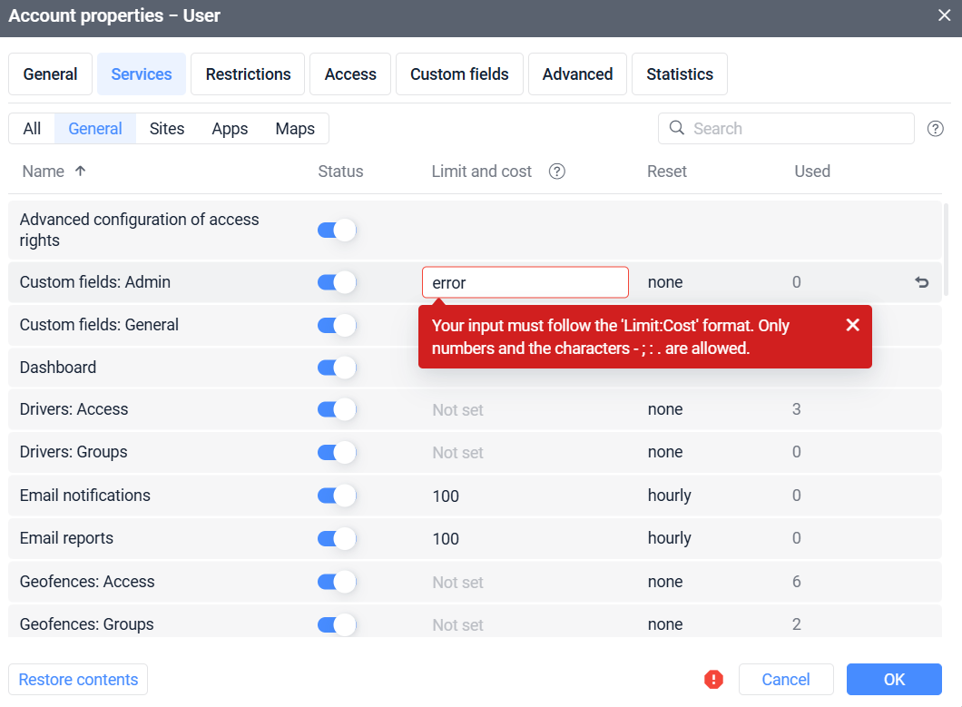 streamlined value setup en