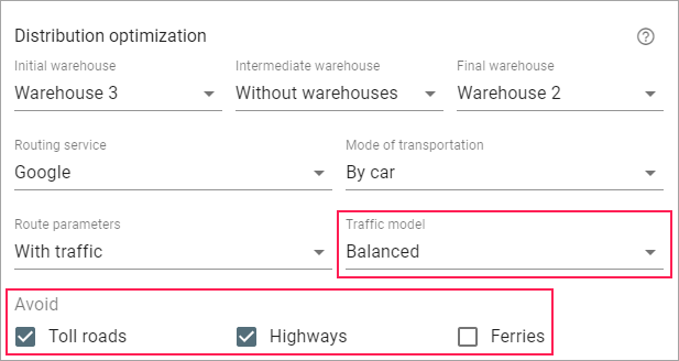 service de routage de Google