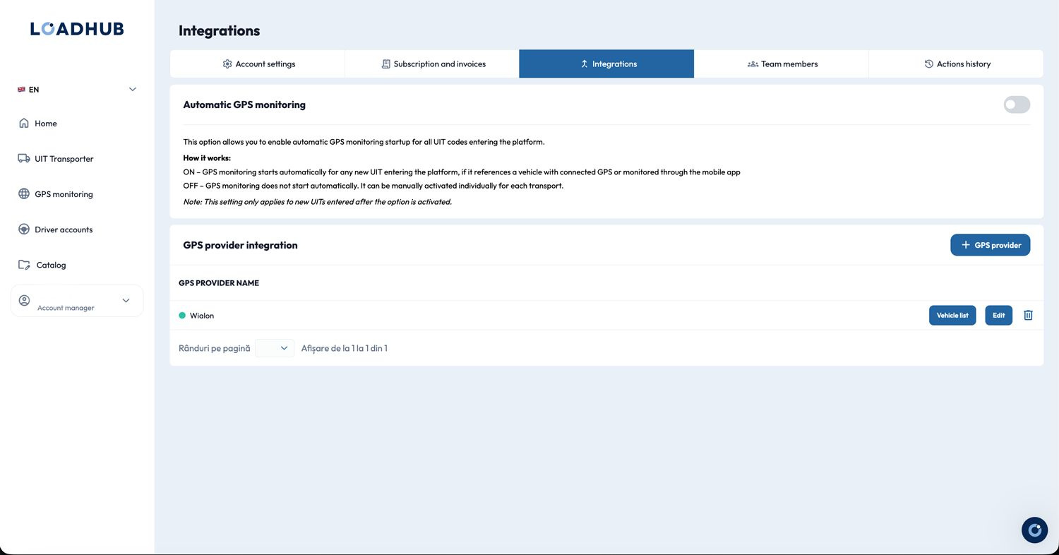 loadhub-e-transport-platform screenshot