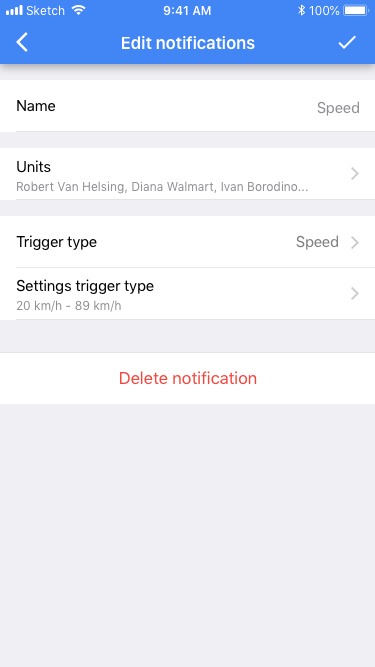Wialon mobile app 2.0 features