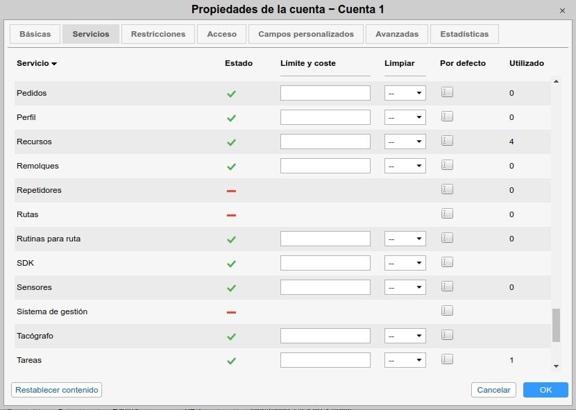 Creamos la jerarquía: objetos básicos y normas