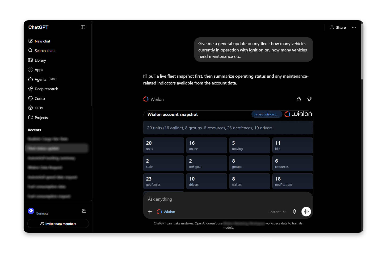 wialon-for-chatgpt screenshot