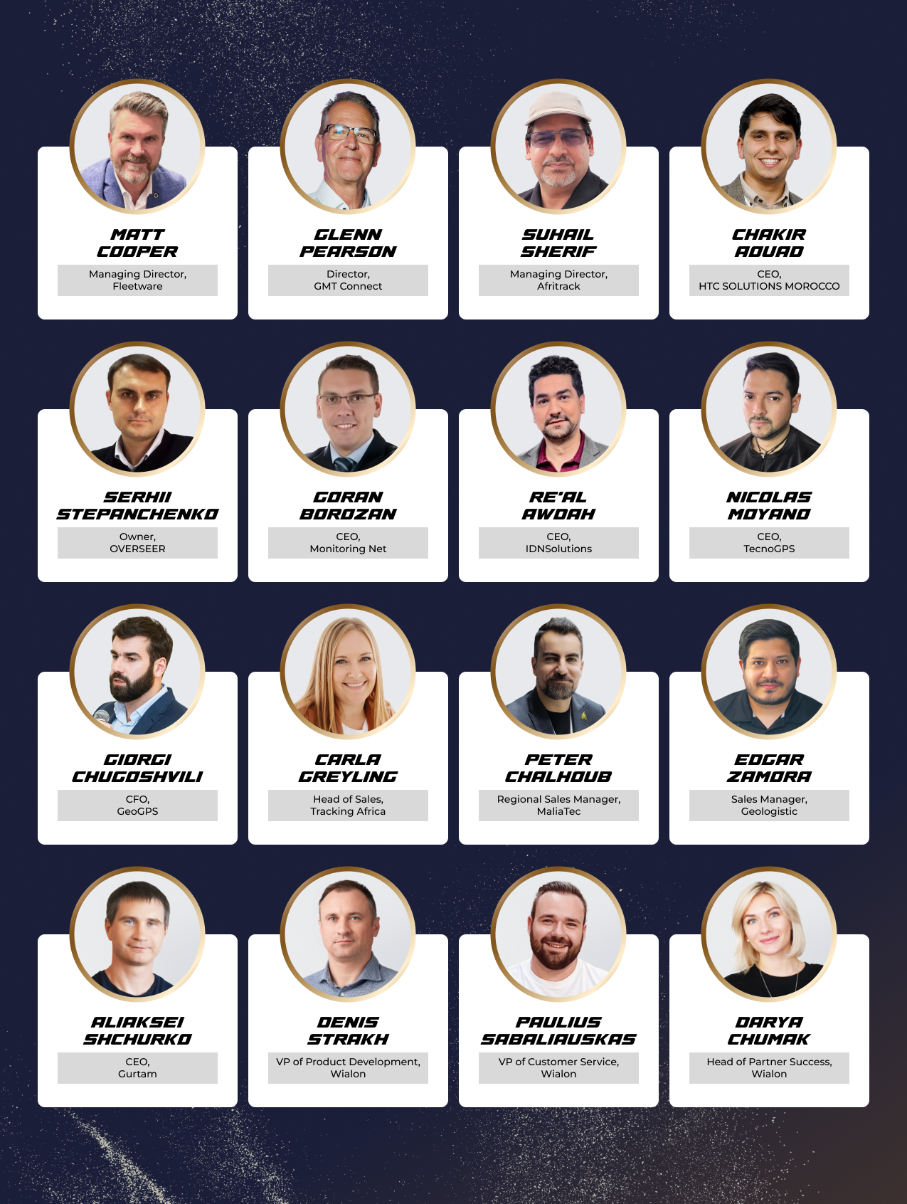 Wialon Challenge Dakar 2026 Participants