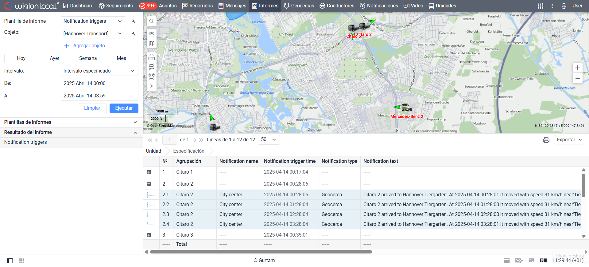 Notification Triggers Es