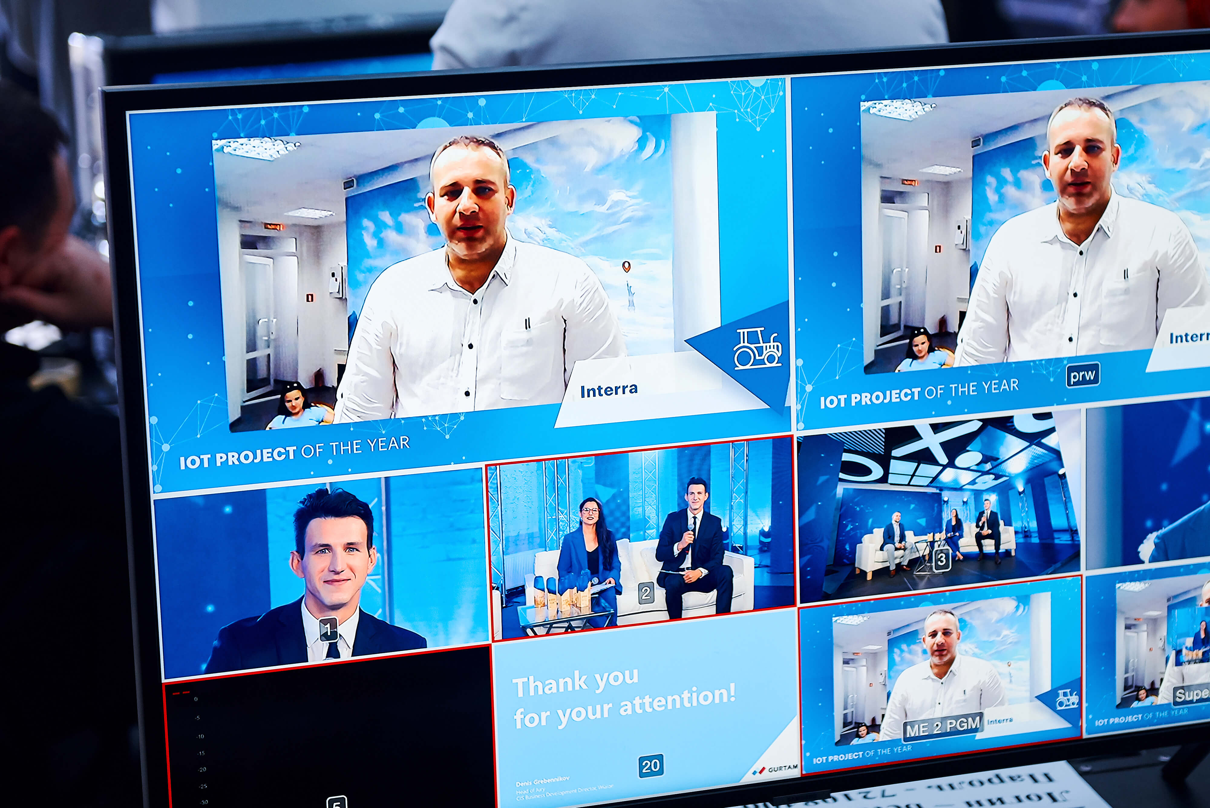 Компания «Interra» на церемонии награждения конкурса IoT project of the year