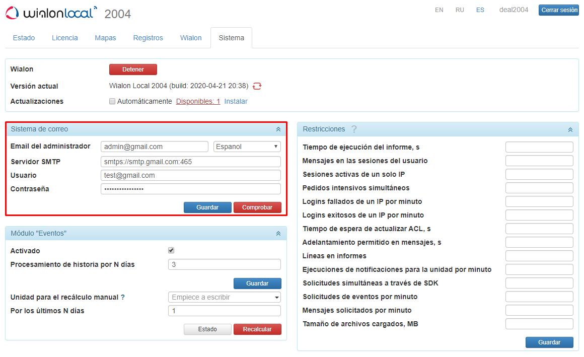 ¿Cómo adquirir Wialon Local 2004?