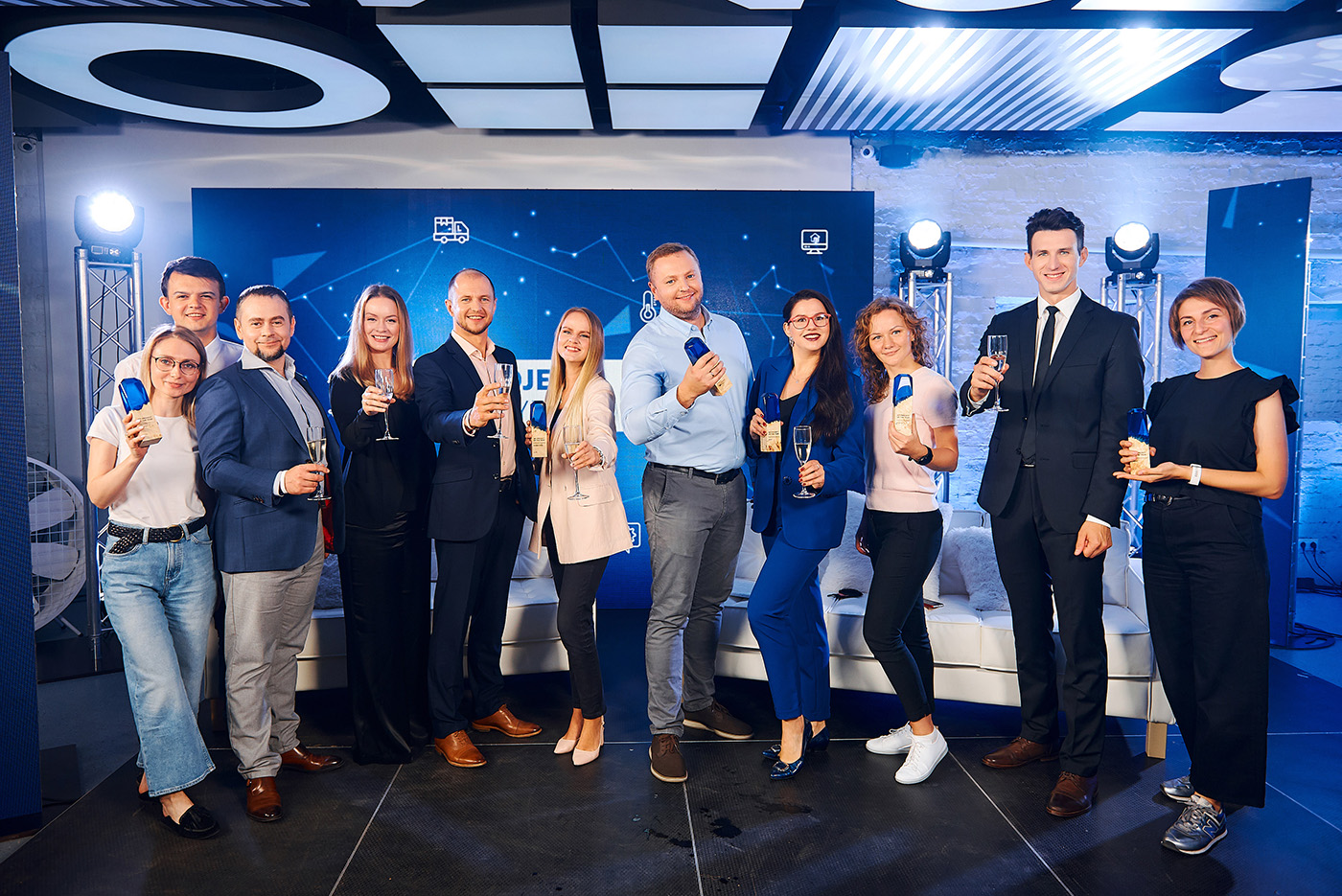 le prix du concours IoT project of the year 