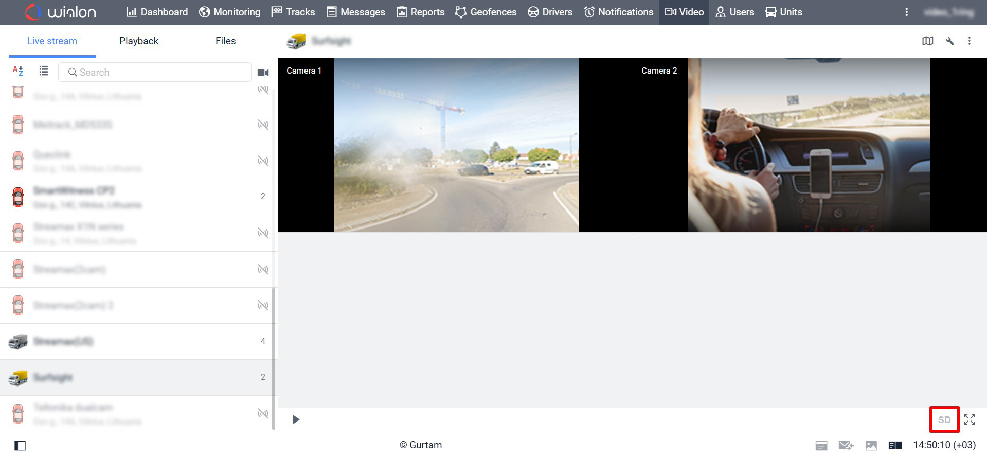 en video quality selection