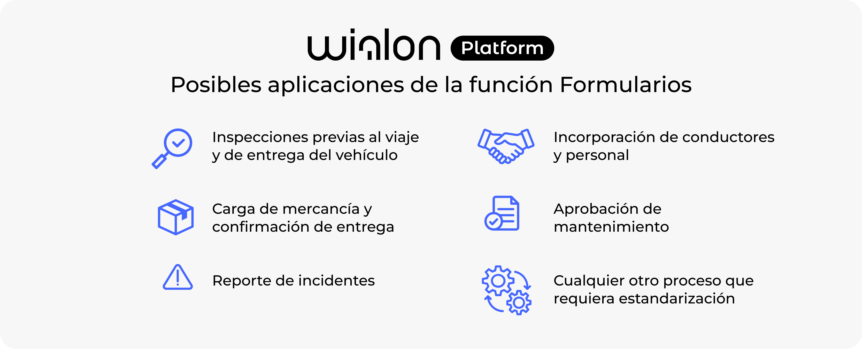 Infographics 2 Forms in Wialon Platform Es