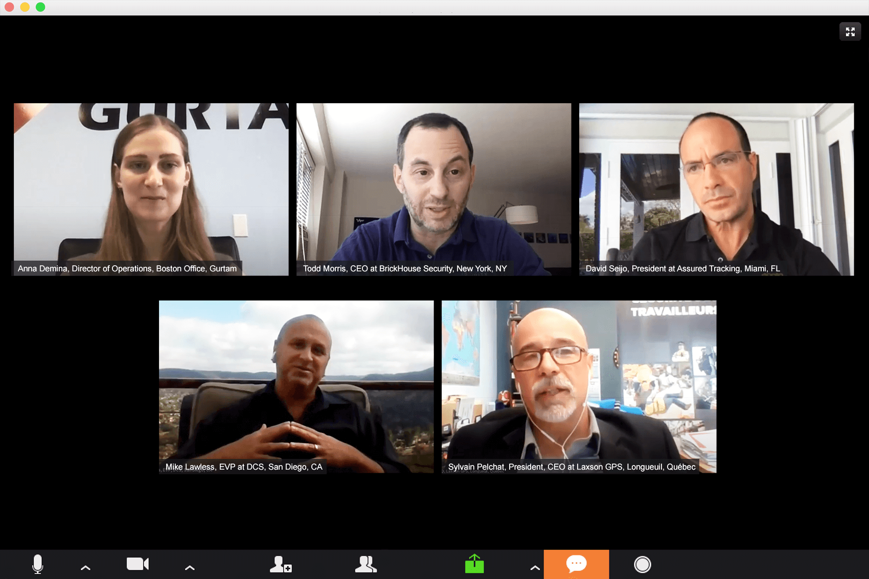 Gurtam meetup screenshot