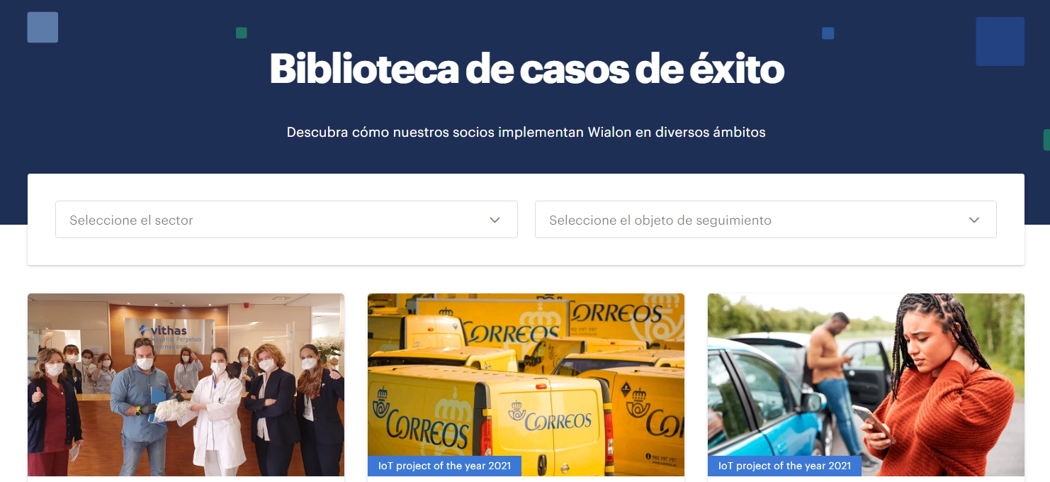 Biblioteca de casos de éxito