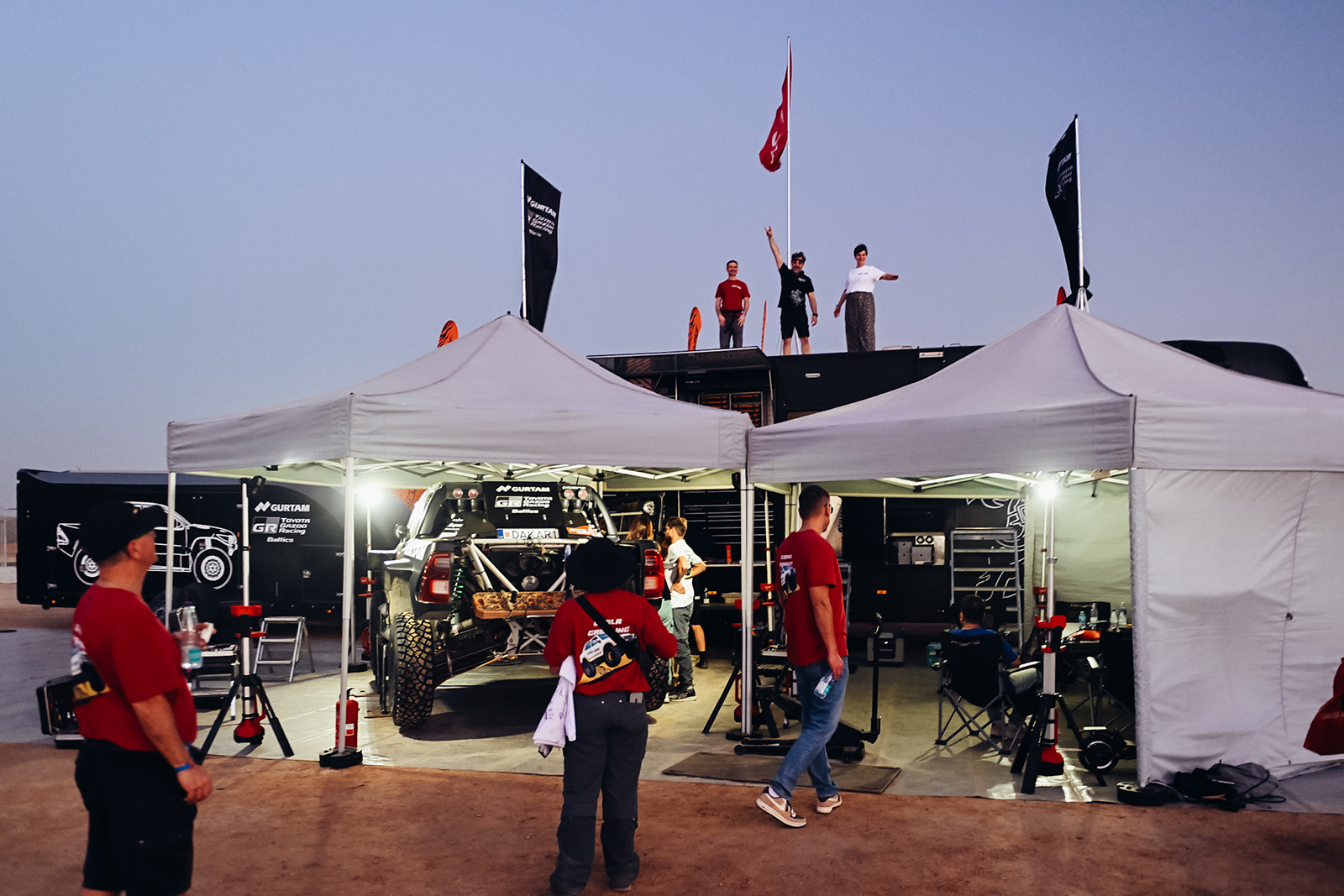 Wialon at the Dakar Bivouac 3