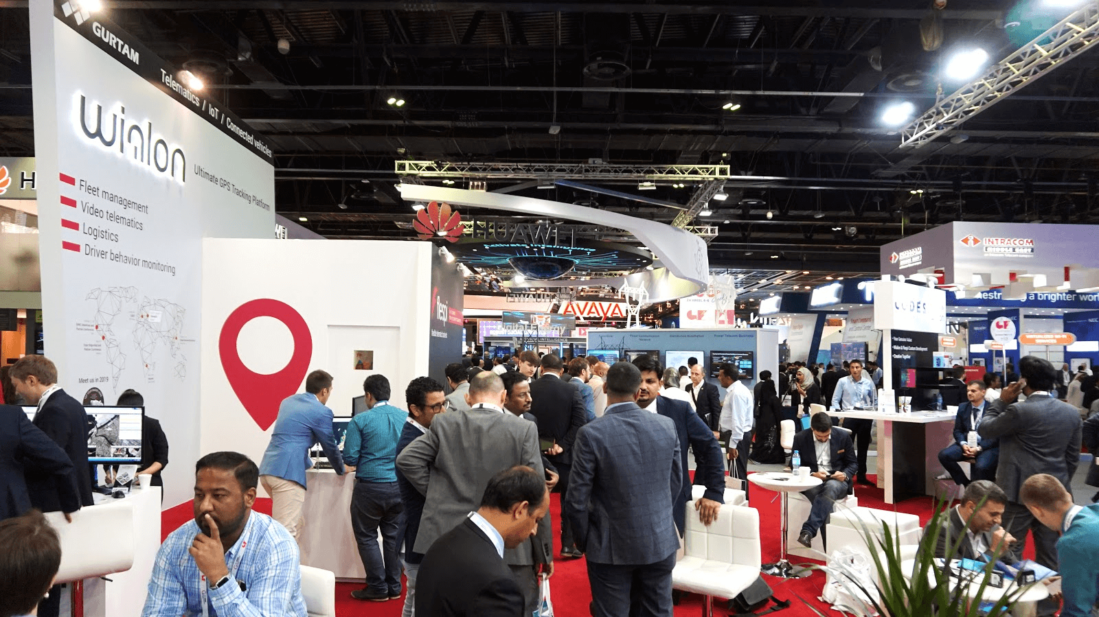Zone d'IdO à GITEX 2018