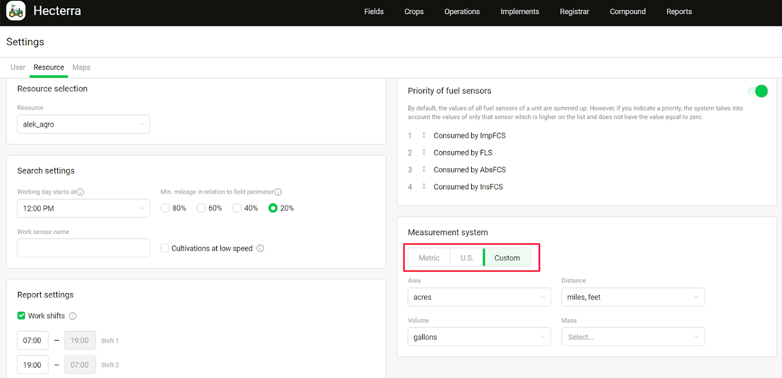 Unités de mesure alternatives