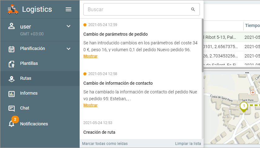 New design of the notification window